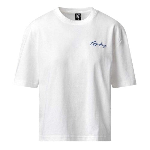 Front - Gym King Womens/Ladies Mindset Embroidered Logo T-Shirt