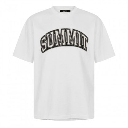 Front - Summit Mens Appliqué T-Shirt