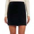 Front - Noble Outfitters Womens/Ladies Ragusa Velvet Mini Skirt
