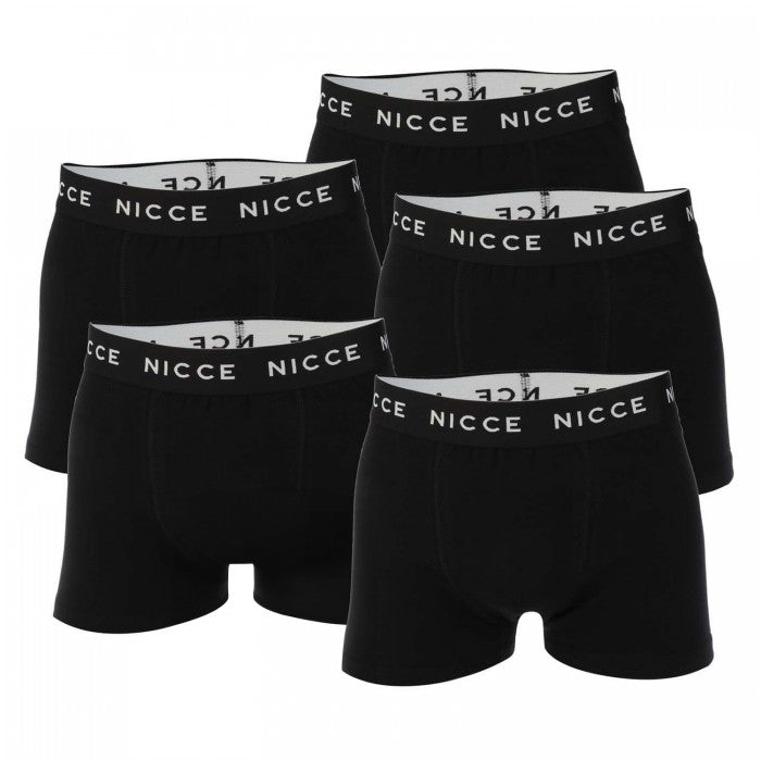 Front - Nicce Mens Galan Boxer Shorts (Pack of 5)