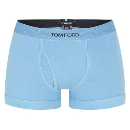 Front - Tom Ford Mens Logo Tailored Boxer Briefs