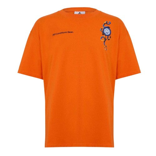 Front - Nike Unisex Adult ACG Inter Milan FC T-Shirt