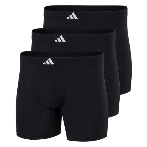 Front - Adidas Mens Active Microtech Boxer Briefs