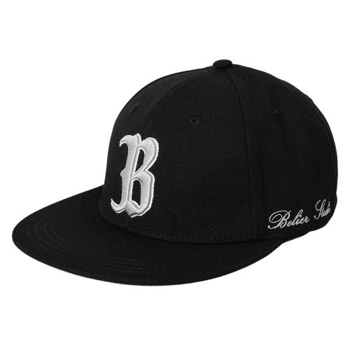 Front - Initial Mens Embroidered Logo Baseball Cap