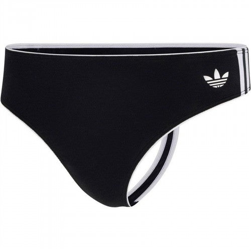 Front - Adidas Womens/Ladies Originals Adicolor 3 Stripes Thong