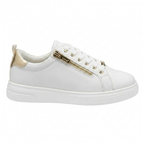 Front - Lotus Shoes Womens/Ladies Alessia Zip Trainers