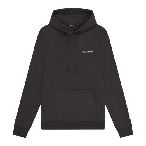 Front - Lyle & Scott Mens Embroidered Hoodie