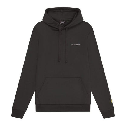 Front - Lyle & Scott Mens Embroidered Hoodie