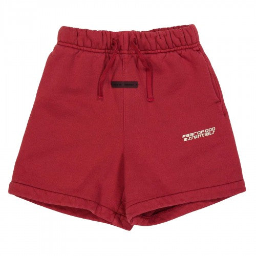Front - Fear Of God Essentials Childrens/Kids Logo Shorts