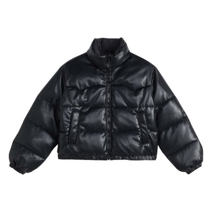 Front - Levis Womens/Ladies Solid Puffer Jacket