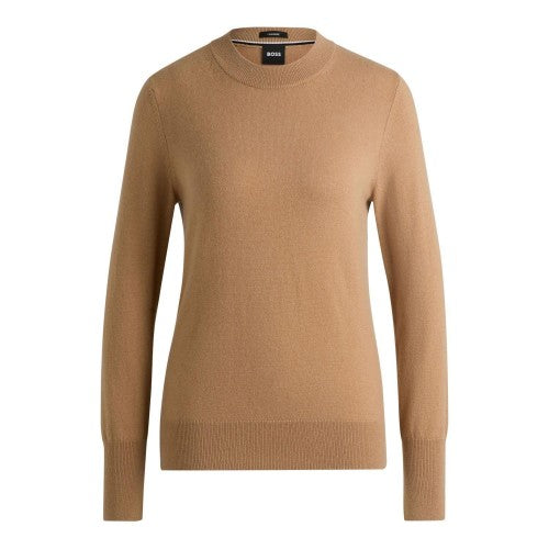 Front - Boss Womens/Ladies Formenas Cashmere Regular Jumper