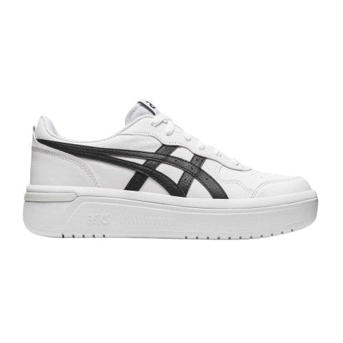 Front - Asics Womens/Ladies Leather Chunky Platform Trainers