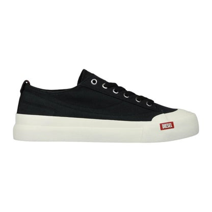 Front - Diesel Mens S-Athos Canvas Low Cut Trainers
