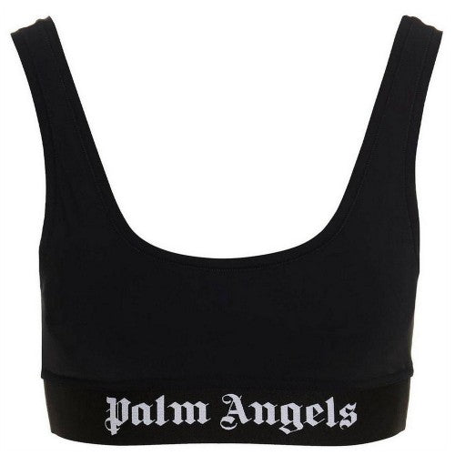 Front - Palm Angels Womens/Ladies Classic Logo Sports Bra