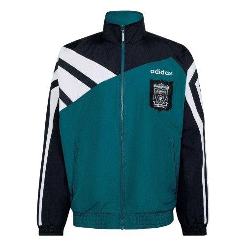 Front - Adidas Mens 1995 Liverpool FC Tracksuit Top