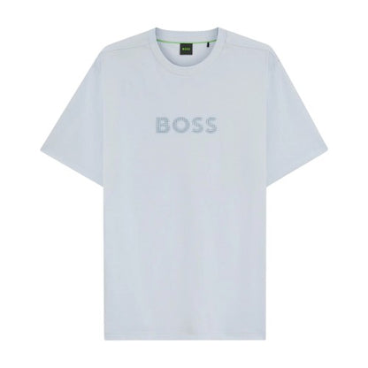 Front - Boss Mens Terrace Logo T-Shirt