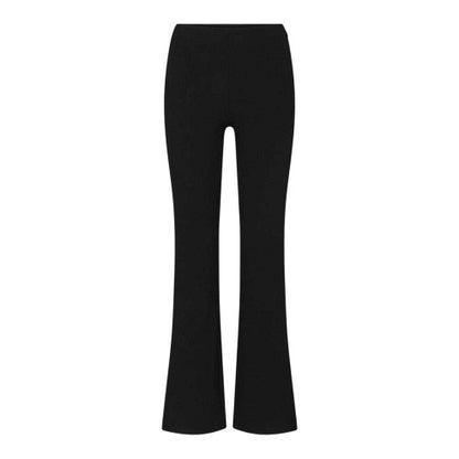 Front - Skims Womens/Ladies Essential Mid Rise Fitted And Flared Bell-Bottoms