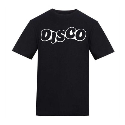 Front - AWD Unisex Adult Disco T-Shirt