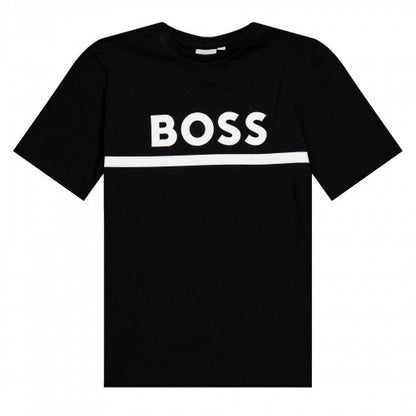 Front - Boss Childrens/Kids Logo T-Shirt
