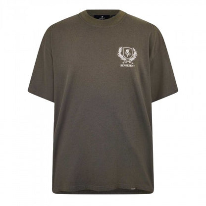 Front - Represent Mens Crest T-Shirt