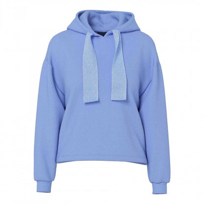 Front - Pieces Womens/Ladies Chilli Plain Long-Sleeved Hoodie