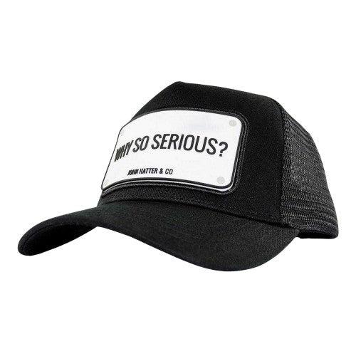 Front - John Hatter Mens Why So Serious? Snapback Cap