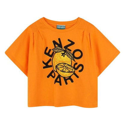 Front - Kenzo Childrens/Kids Fruit T-Shirt