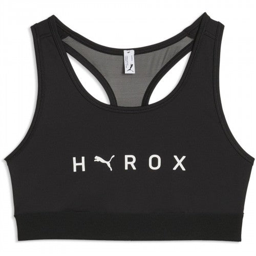 Front - Puma Womens/Ladies Hyrox Logo Sports Bra