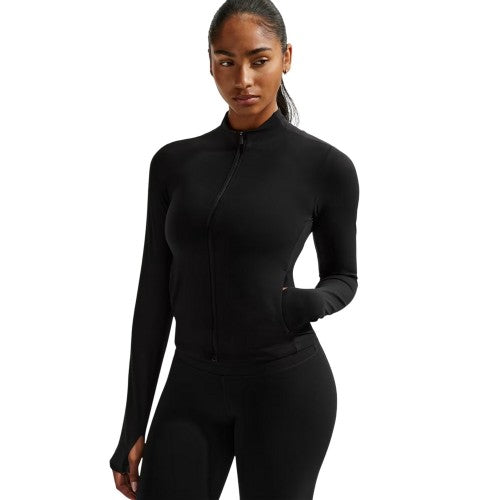 Front - Nike Womens/Ladies Zenvy Fitted Base Layer Top