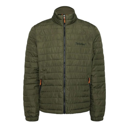 Front - Timberland Mens Axis Quilted Water Repellent Jacket