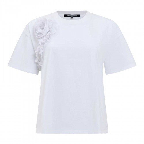 Front - French Connection Womens/Ladies Rose Crepe T-Shirt