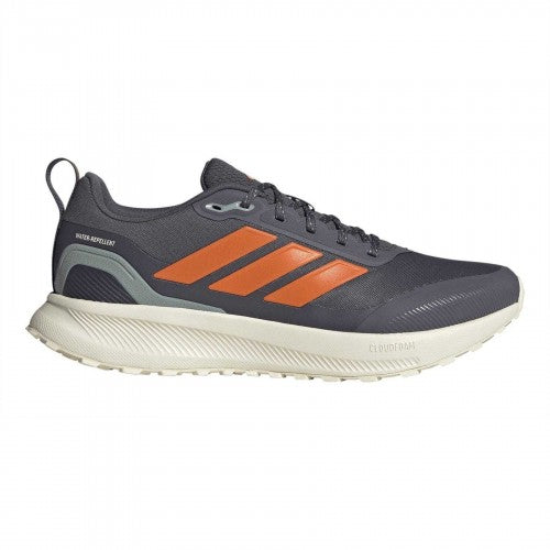 Front - Adidas Mens Runfalcon 5 Water Repellent Shoes