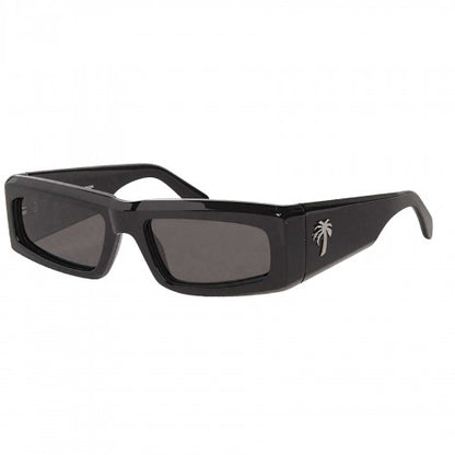 Front - Palm Angels Mens Yreka Rectangle Sunglasses