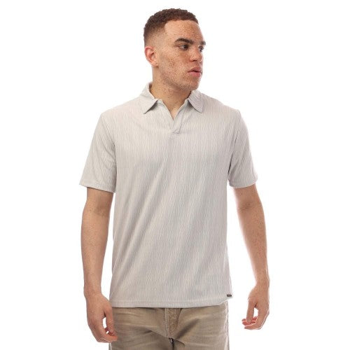 Front - Luke 1977 Mens Bluefields Knitted Polo Shirt