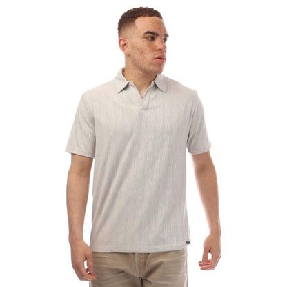 Front - Luke 1977 Mens Bluefields Knitted Polo Shirt