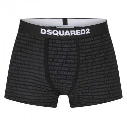 Front - DSquared2 Mens Logo Boxer Briefs