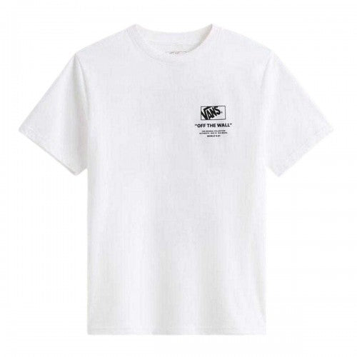Front - Vans Childrens/Kids Back Logo T-Shirt