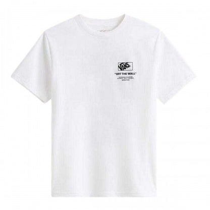 Front - Vans Childrens/Kids Back Logo T-Shirt