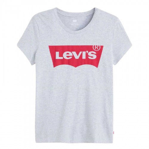 Front - Levis Womens/Ladies Batwing Logo Regular T-Shirt