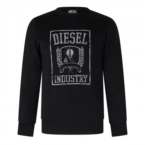 Front - Diesel Mens Graphic Print Sweatshirt