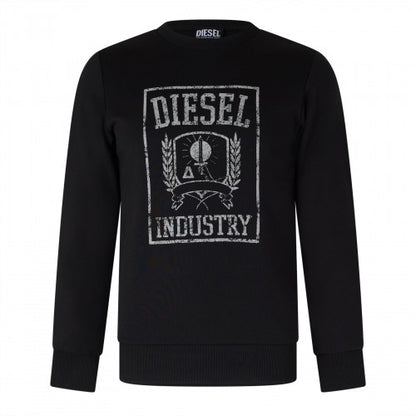 Front - Diesel Mens Graphic Print Sweatshirt