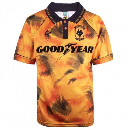 Front - Score Draw Mens 1993 Wolverhampton Wanderers FC Football Jersey