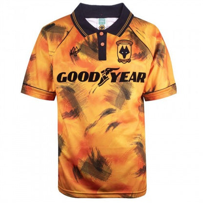 Front - Score Draw Mens 1993 Wolverhampton Wanderers FC Football Jersey