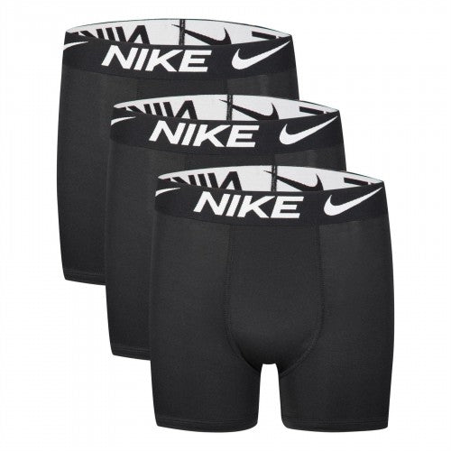 Front - Nike Boys Logo Briefs (Pack of 3)