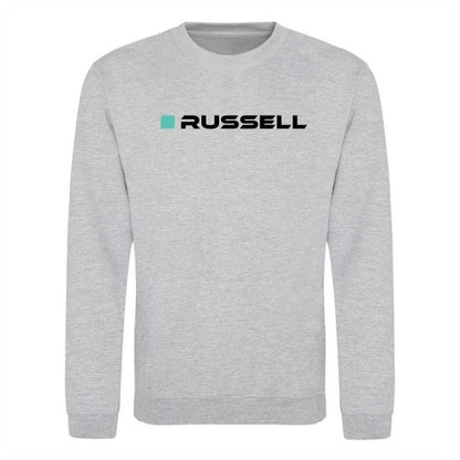 Front - AWD Mens Russell Formula 1 Sweatshirt