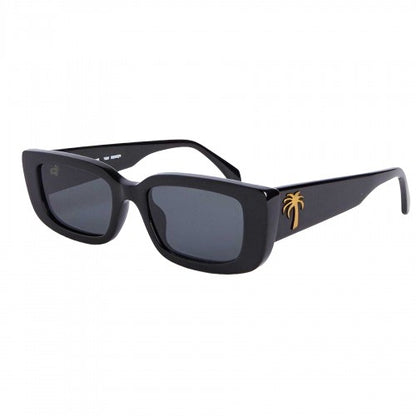 Front - Palm Angels Mens Yosemite Rectangle Sunglasses