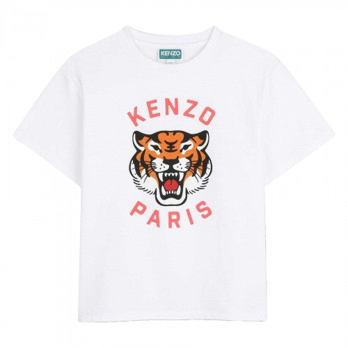 Front - Kenzo Childrens/Kids Paris T-Shirt