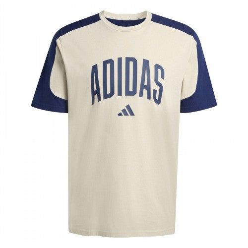 Front - Adidas Mens Collegiate T-Shirt
