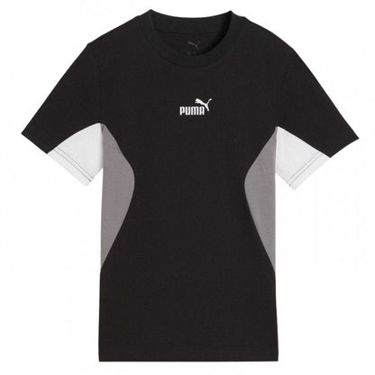 Front - Puma Childrens/Kids Colour Block T-Shirt