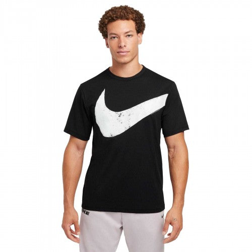 Front - Nike Mens Hyverse Distressed Logo T-Shirt